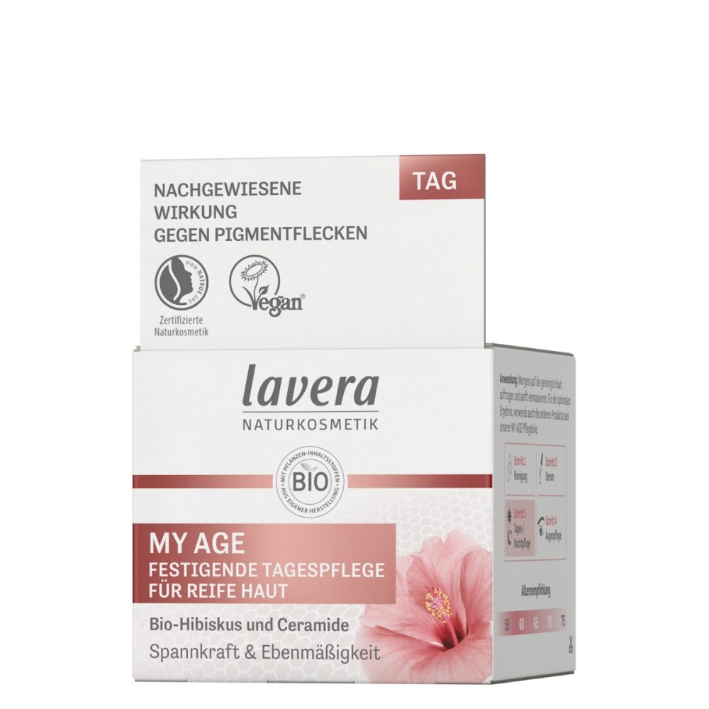 Συσφιγκτική Κρέμα Ημέρας με Κεραμίδια και Βιολογικό Ιβίσκο