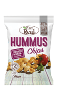 Humus Chips Ντομάτα & Βασιλικός 113γρ. - Eat Real