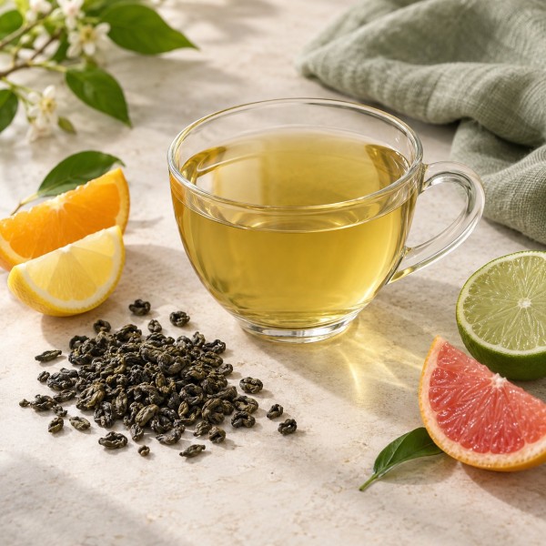 Citrus Garden – Πράσινο Τσάι με Εσπεριδοειδή