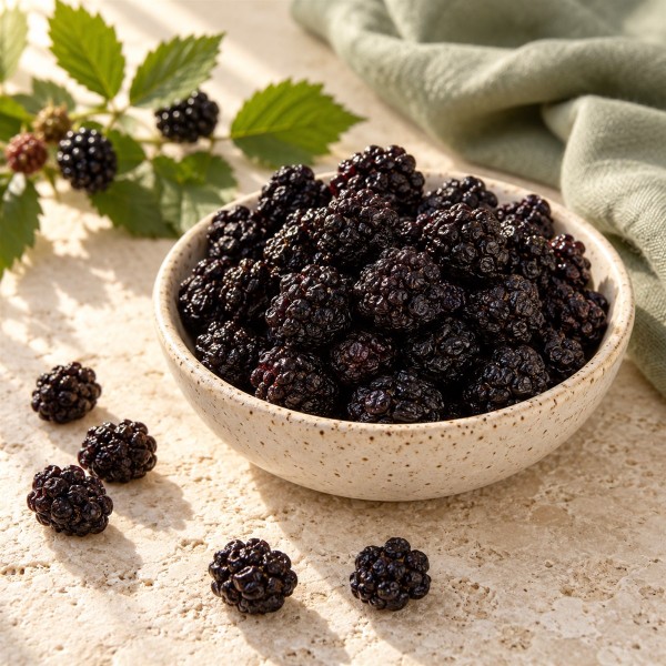 Οσμωτικά Βατόμουρα (Blackberry) με Χυμό Μήλου