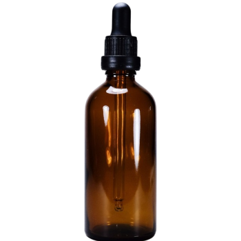 100ml Γυάλινο Μπουκάλι με Εξωτερικό Σταγονόμετρο