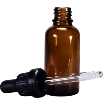 50ml Γυάλινο Μπουκάλι με Εξωτερικό Σταγονόμετρο
